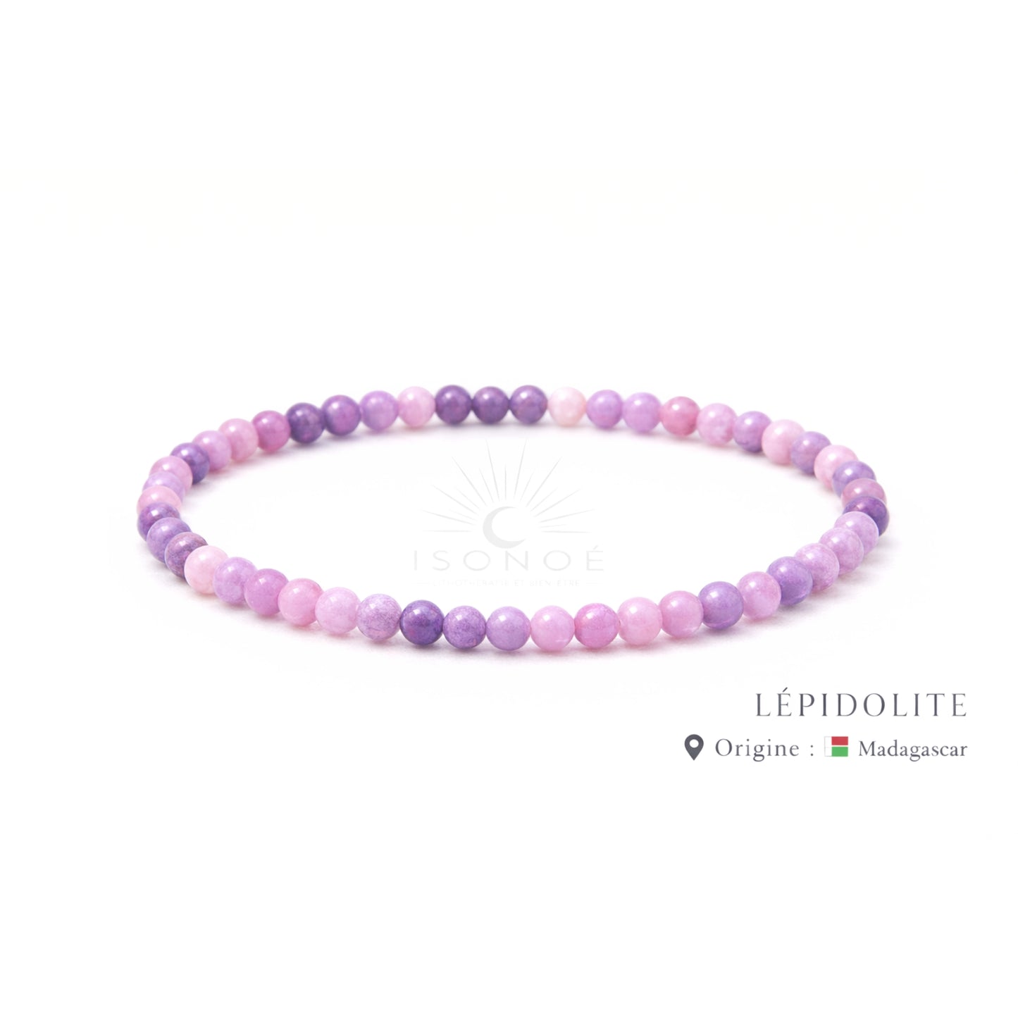Bracelet Lépidolite
