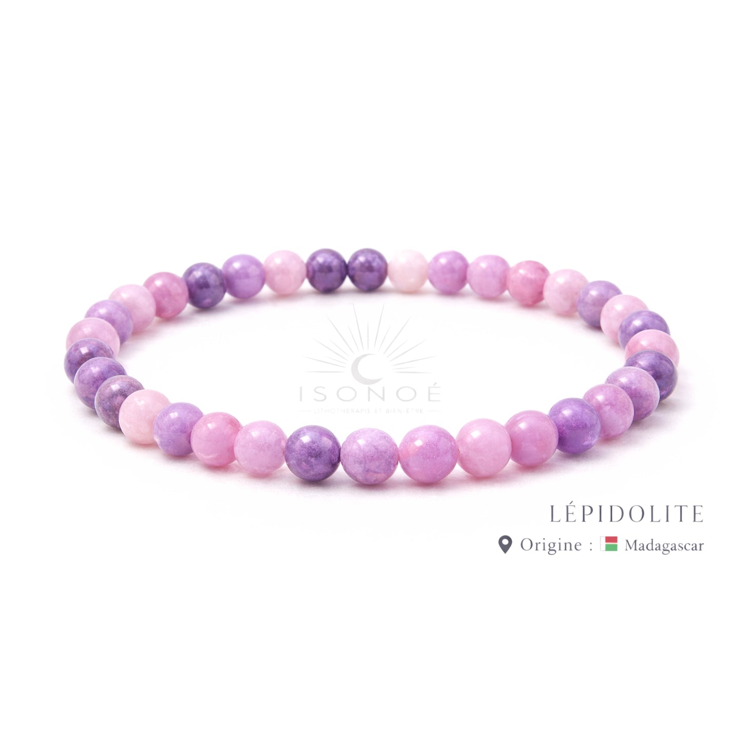 Bracelet Lépidolite