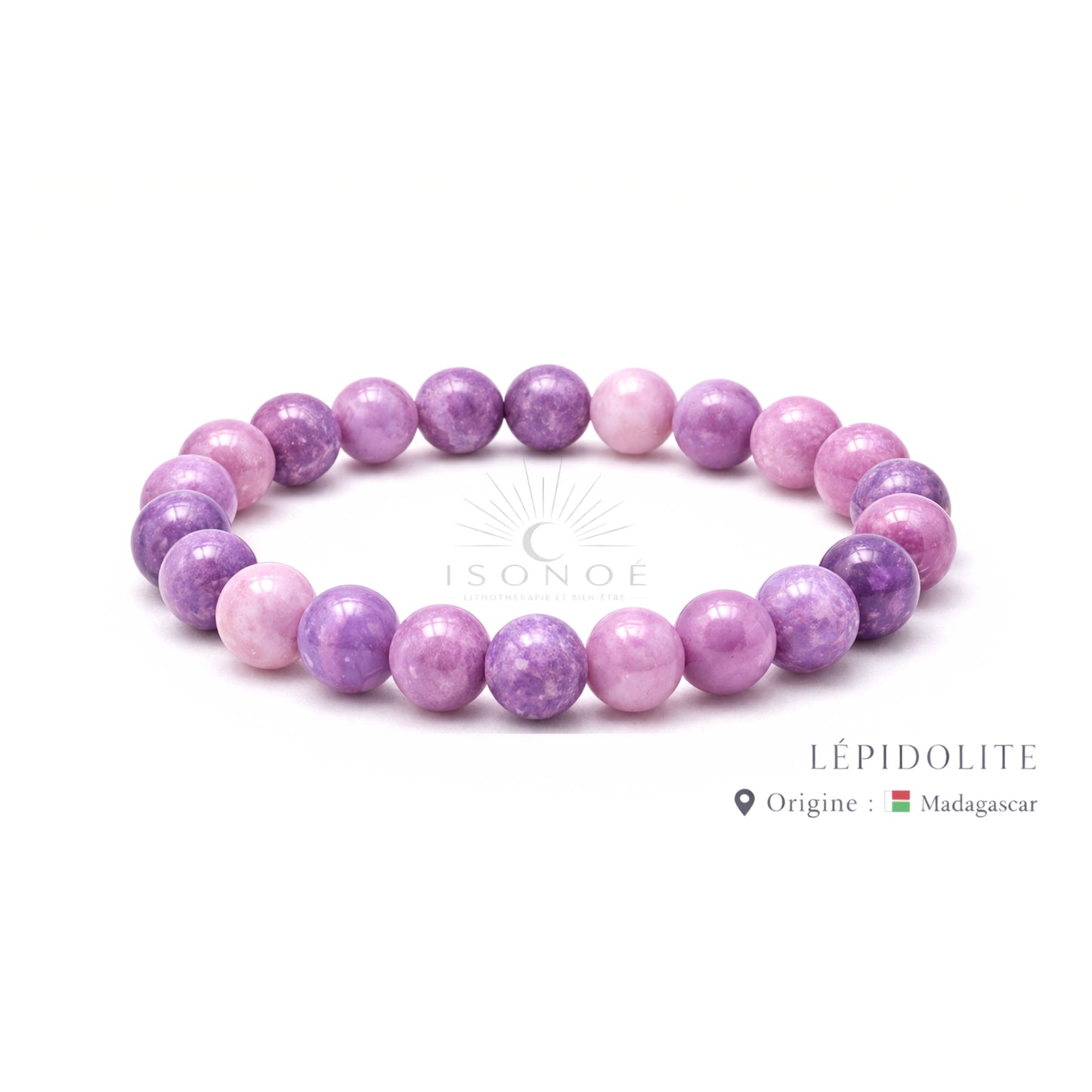 Bracelet Lépidolite