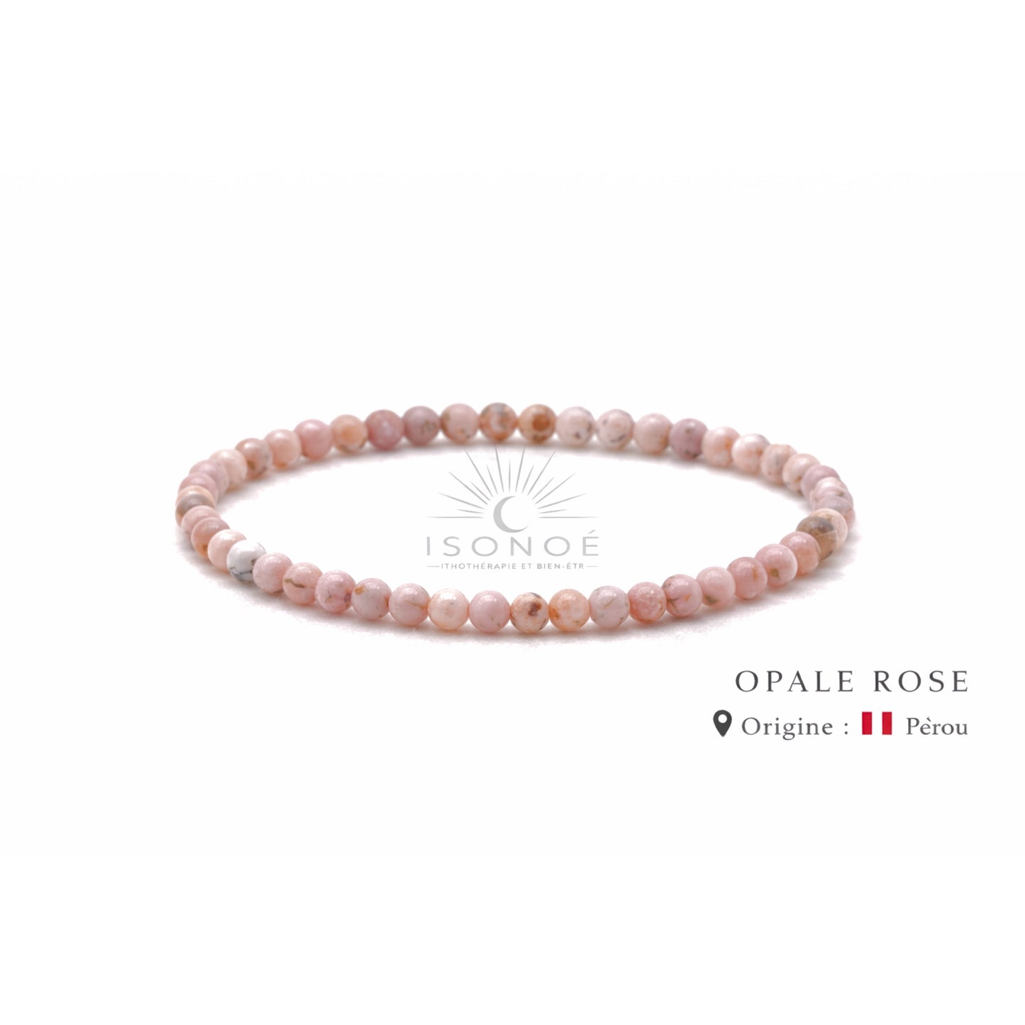 Bracelet Opale Rose