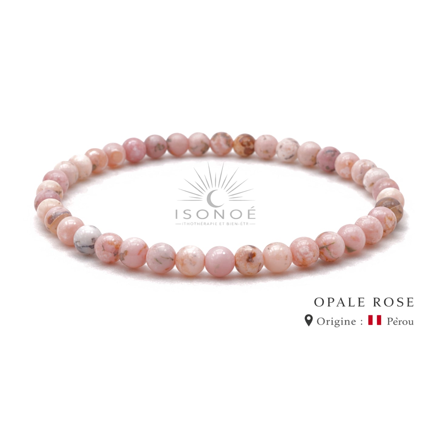 Bracelet Opale Rose