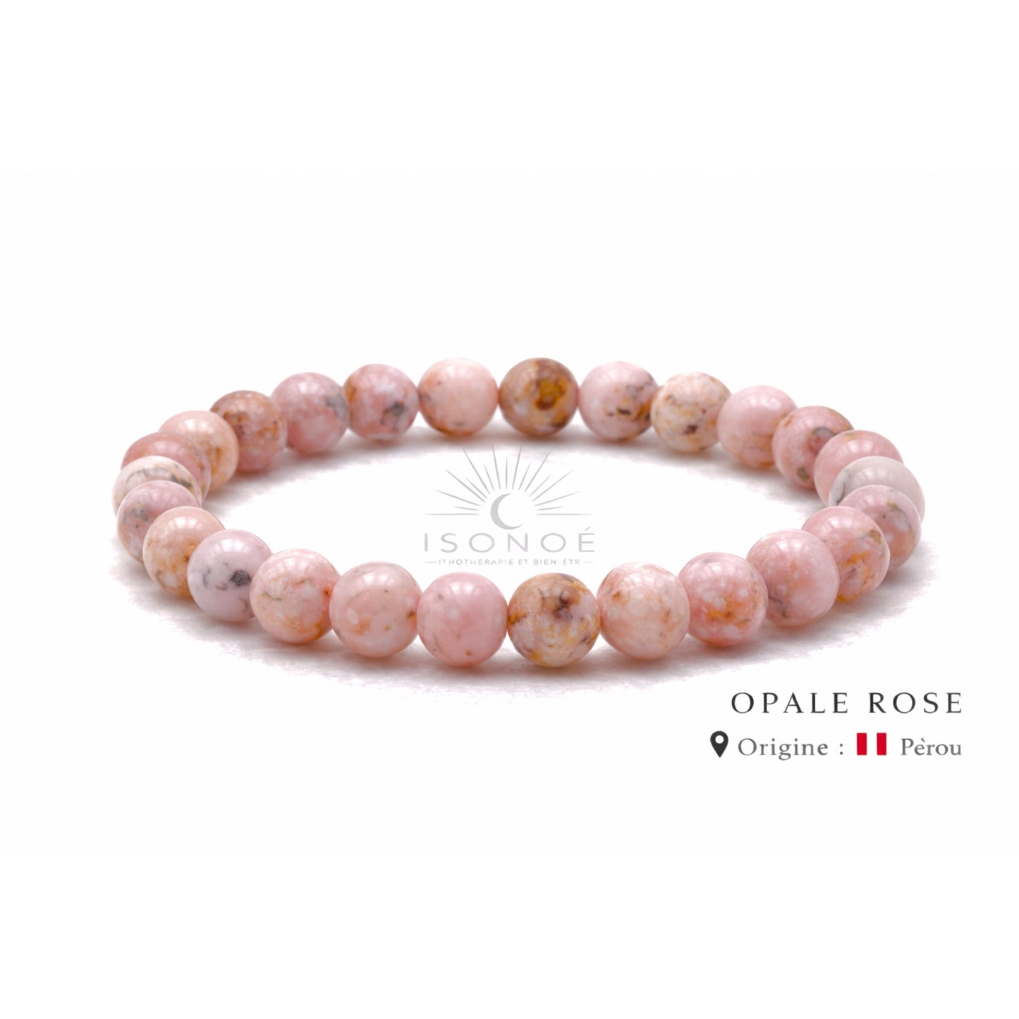 Bracelet Opale Rose