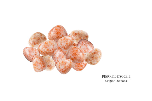 Pierre de soleil pierre roulée
