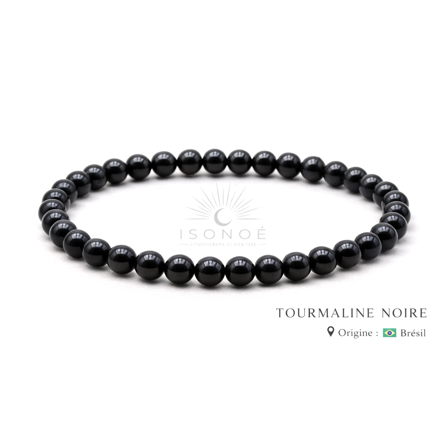 Bracelet Tourmaline Noire
