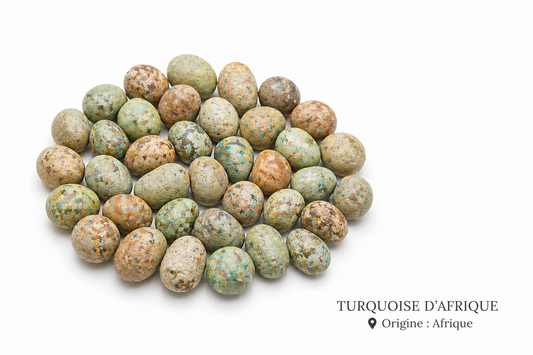Turquoise d'Afrique pierre roulée