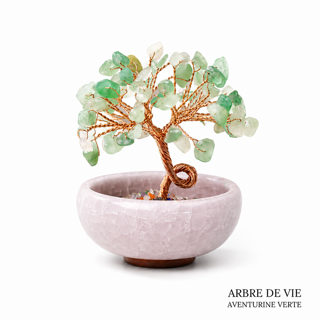 Arbre de vie en Aventurine pot