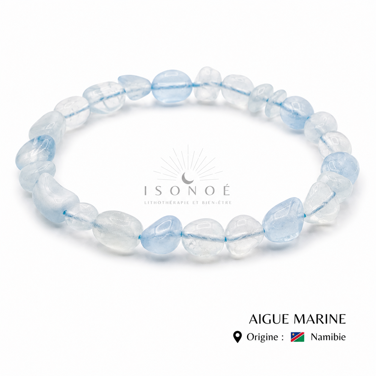 Bracelet Aigue marine