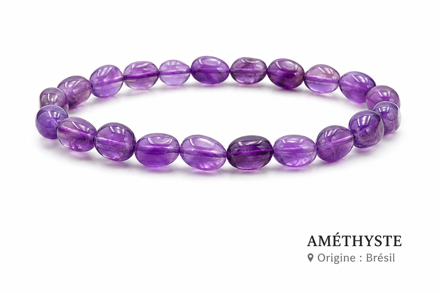 Bracelet Amethyste