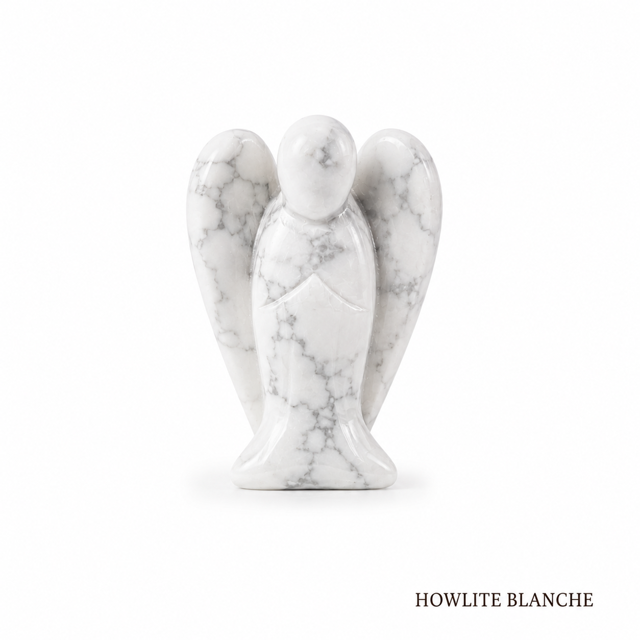 Figurine ange en minéraux