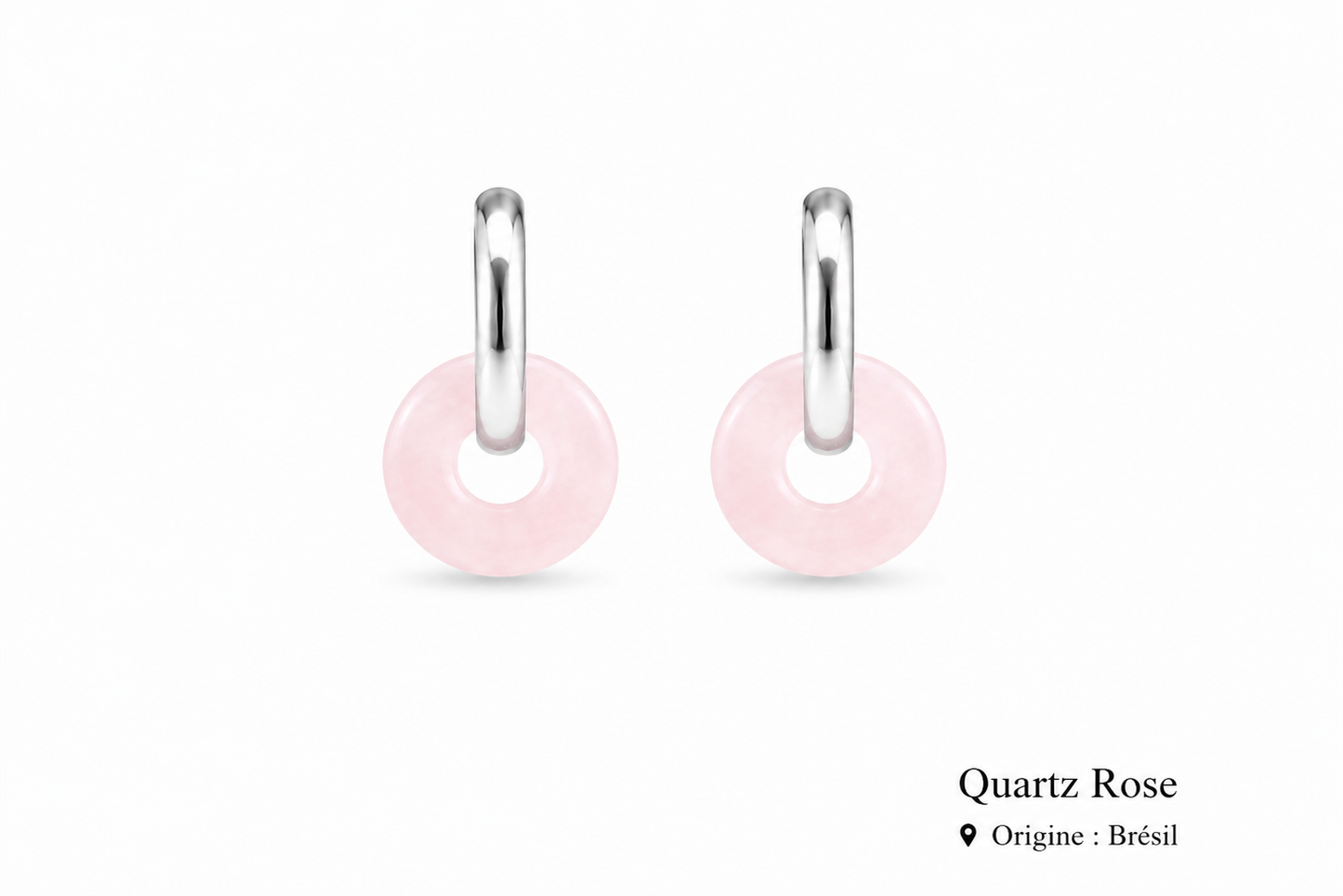 Boucles d'oreilles donut