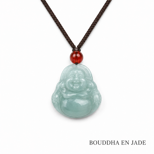 Collier bouddha Jade