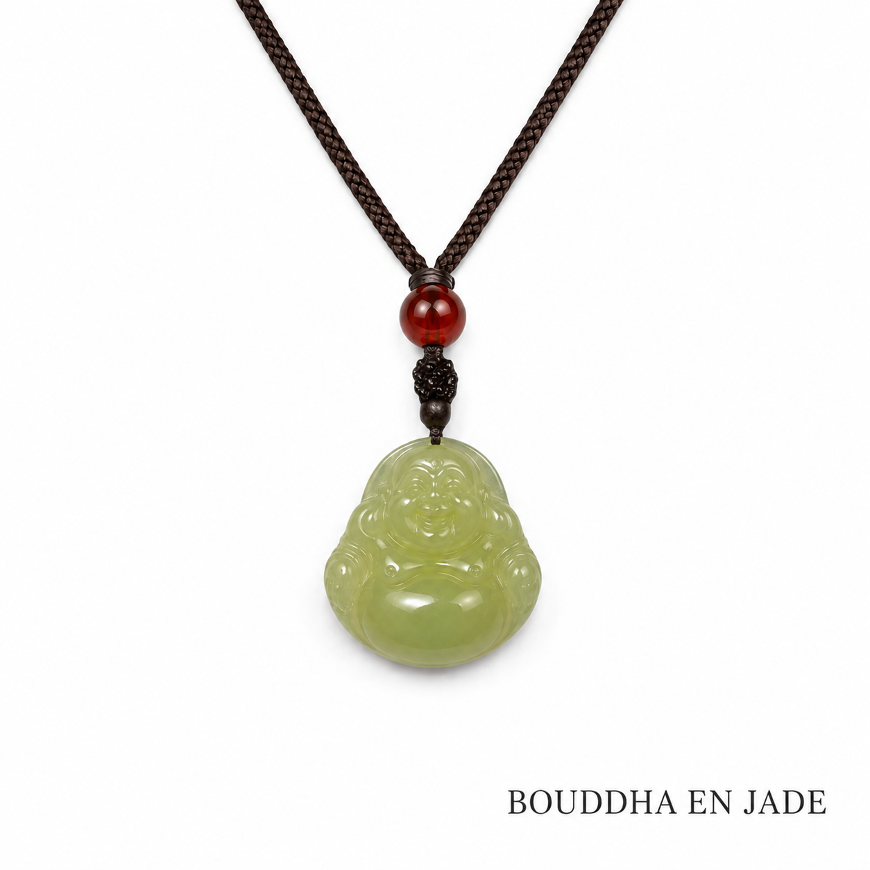 Collier bouddha Jade