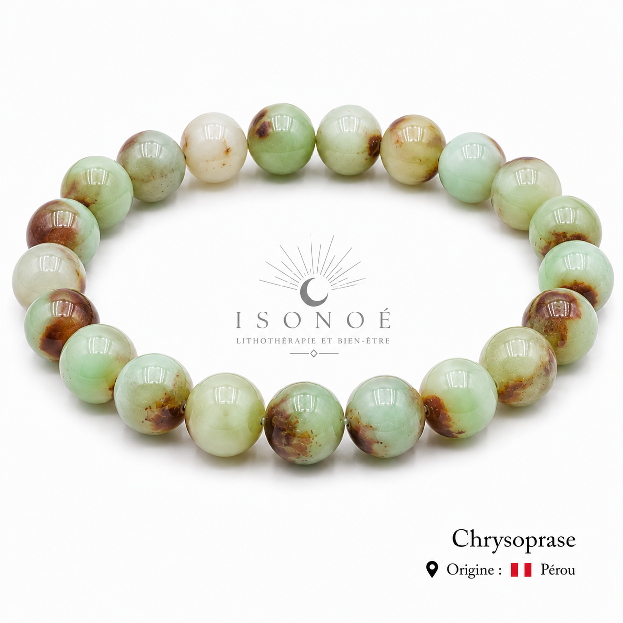 Bracelet Chrysoprase