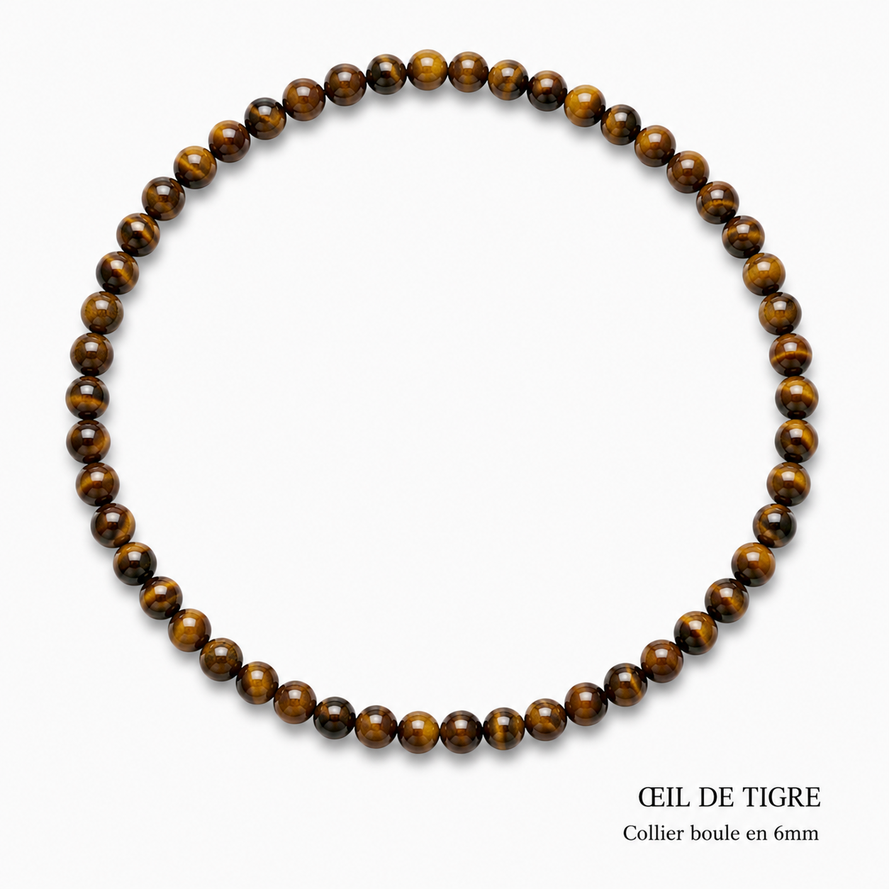 Collier boule 6mm