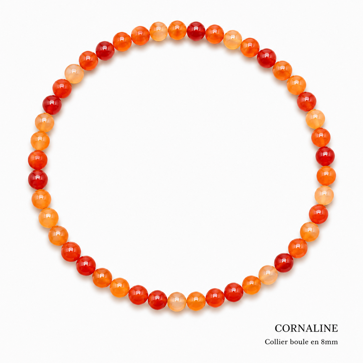 Collier boule 6mm