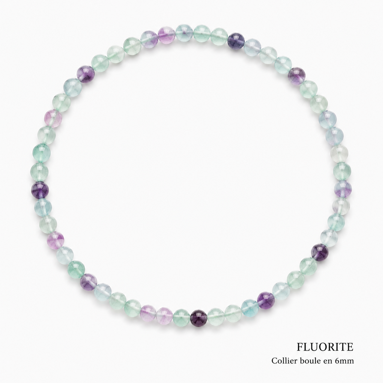 Collier boule 6mm