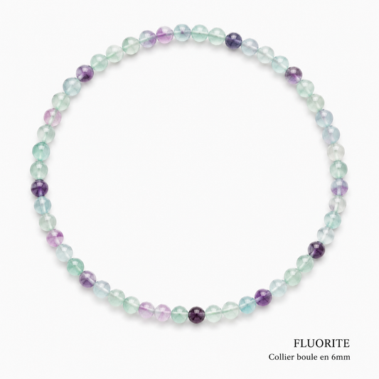 Collier boule 6mm