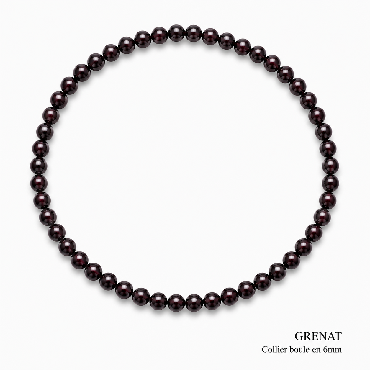Collier boule 6mm