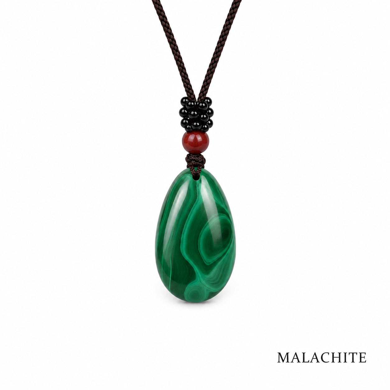 Collier malachite