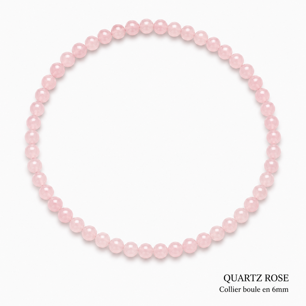 Collier boule 6mm