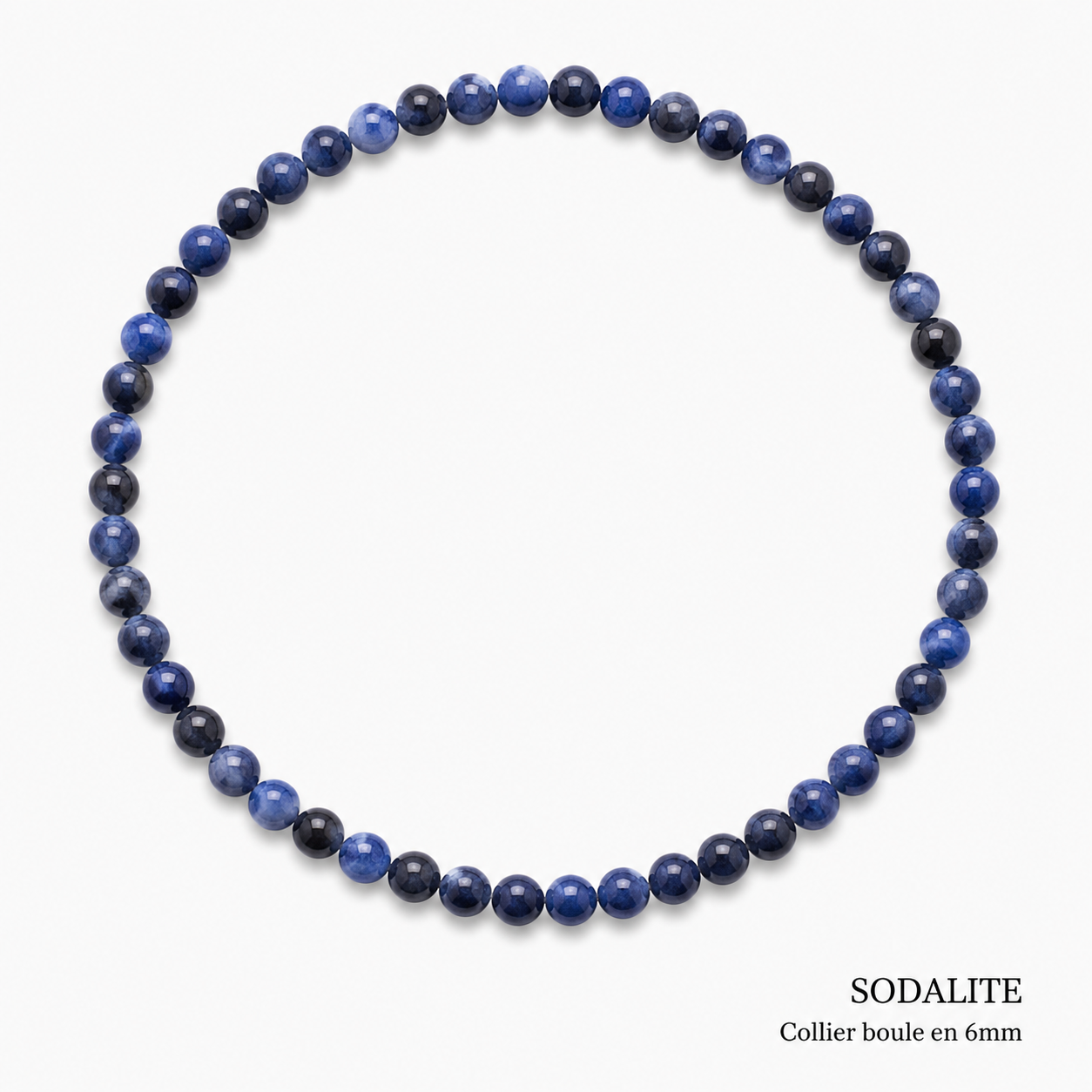 Collier boule 6mm