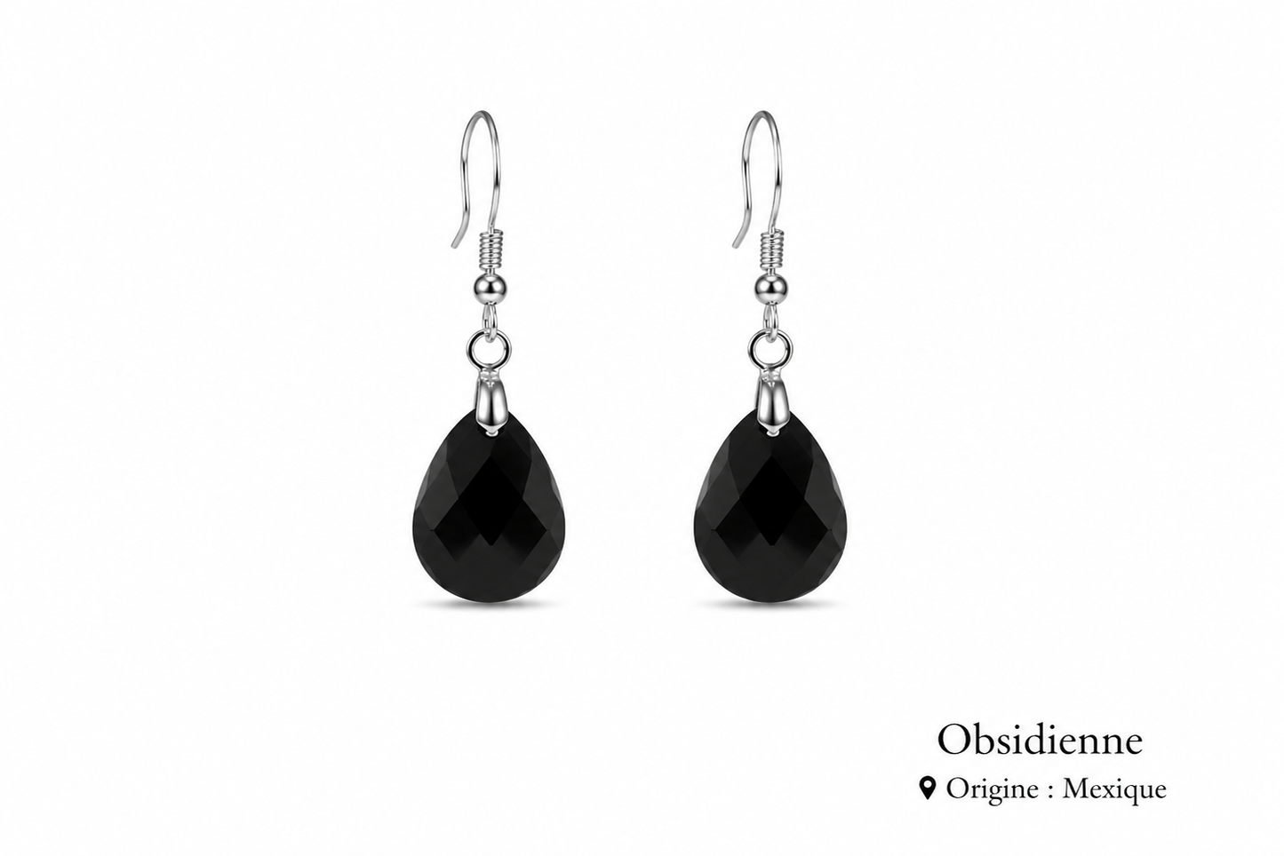 Boucles d'oreilles gouttes