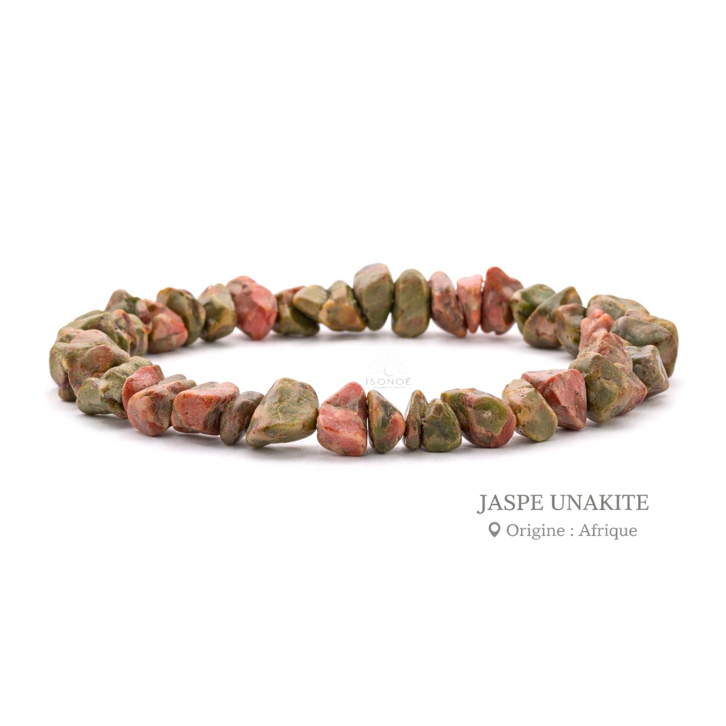Bracelet Jaspe Unakite