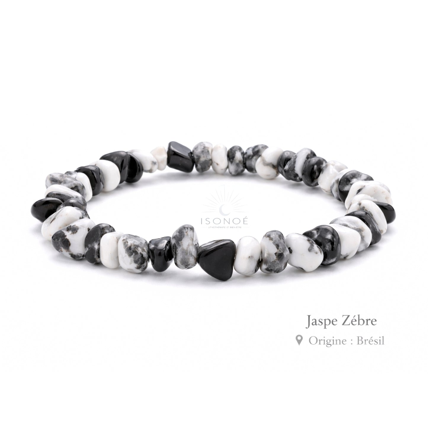 Bracelet Jaspe Zèbre