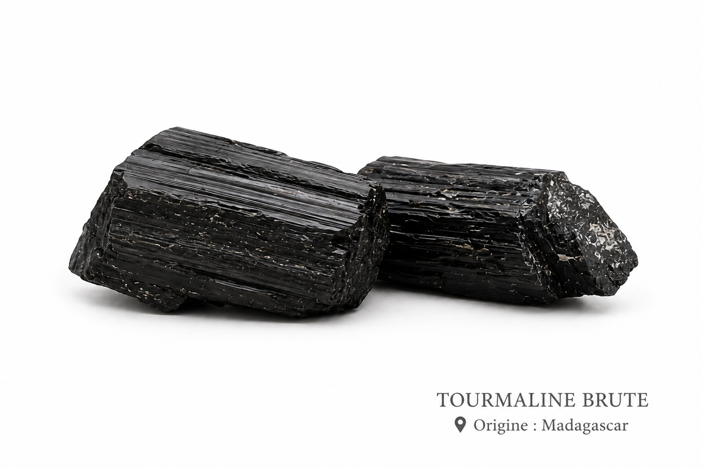 Tourmaline brute